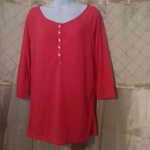 American Eagle Outfitter Coral pullover  size med